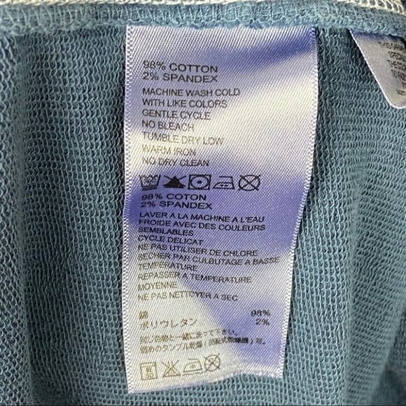 Tommy Bahama Tobago Bay‎ Blue Half Zip Sweatshirt Pullover Size Medium Sweater M - Picture 9 of 11